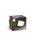 Foco LED exterior inteligente Welcome Hue White caja producto