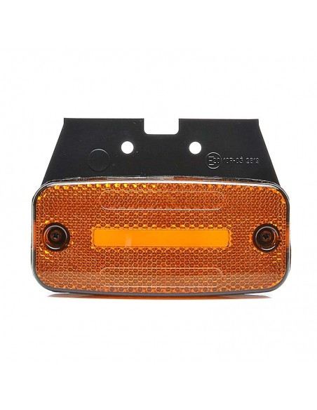Feu de position LED avec réflecteur catadioptrique Was Ambre Rouge Blanc avec 1 LED Line effet néon et avec support de montage