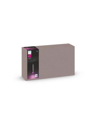 Foco LED Perifo negro altura Hue White Color Ambiance caja producto