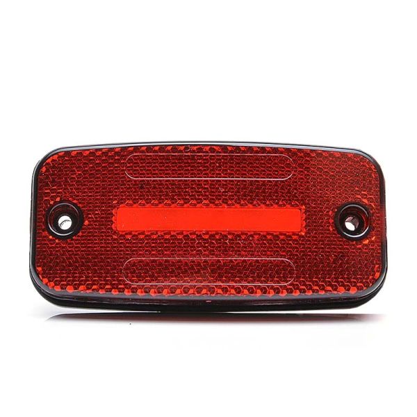 Piloto de Posición LED con Reflector Catadióptrcio de Was Ambar Rojo Blanco con 1 Linea LED efecto Neon y con soporte de sujecci