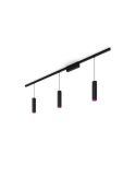 Kit Perifo negro techo 3 focos Hue White Color Ambiance | LeonLeds
