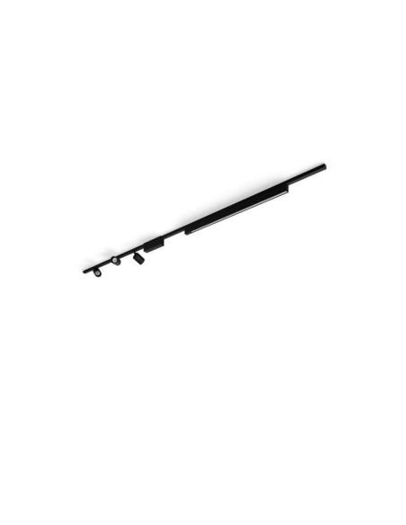 Kit Perifo techo negro 3 focos Hue White Color Ambiance detalles producto