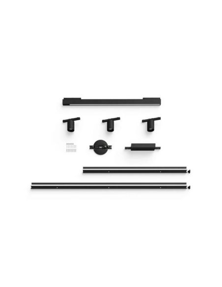 Kit Perifo techo negro 3 focos Hue White Color Ambiance componentes producto