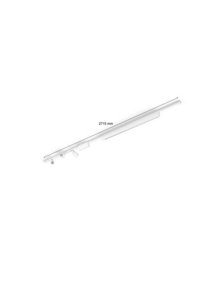 Kit Perifo techo blanco 3 focos Hue White Color Ambiance medidas producto