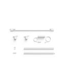 Kit Perifo mur blanc 2 spots Hue White Color Ambiance composants