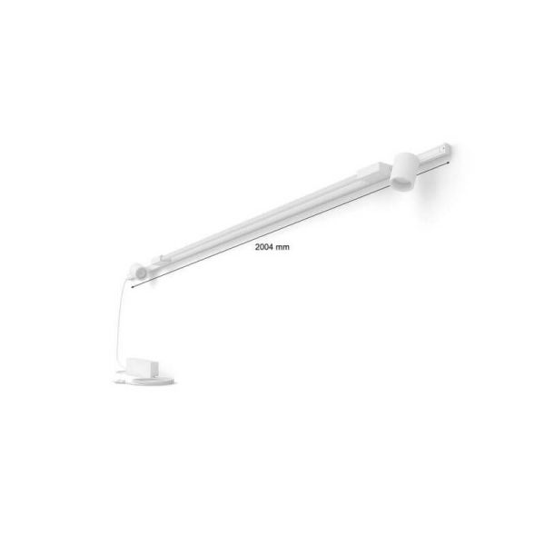Kit Perifo pared blanco 2 focos Hue White Color Ambiance medidas producto