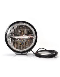 Faro delantero LED redondo homologado para camión o 4x4 | LeonLeds Iluminación LED