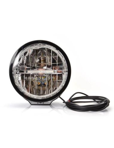 Faro delantero LED redondo homologado para camión o 4x4 | LeonLeds Iluminación LED
