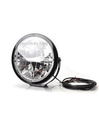 Faro LED Redondo Homologado para Camión o 4x4 12V/24V Was | LeonLeds