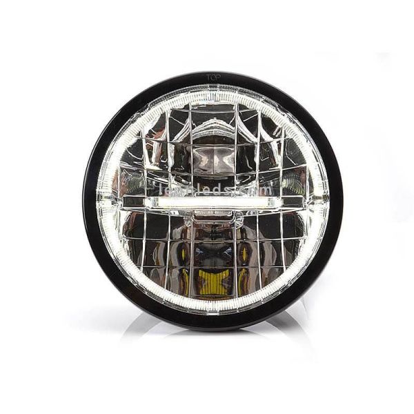 Faro delantero LED redondo homologado para camión o 4x4 | LeonLeds Iluminación LED