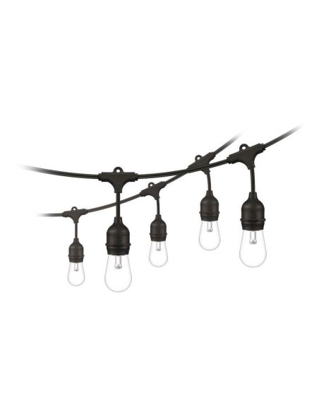 Guirlande intelligente d'extérieur String couleur, avec commande vocale et Wifi, IP44 off