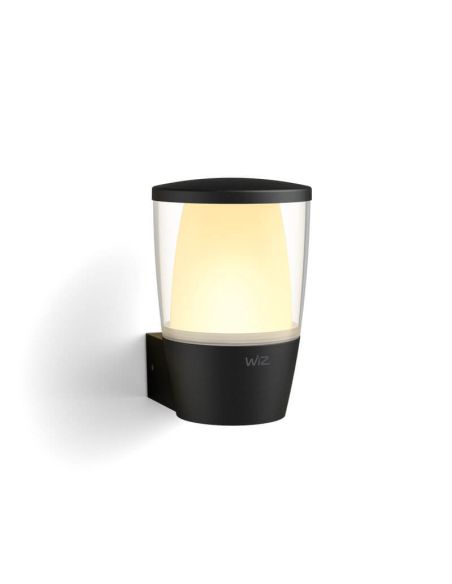 Aplique de exterior Inteligente Elpas a todo color, Wifi, IP44 Luz cálida