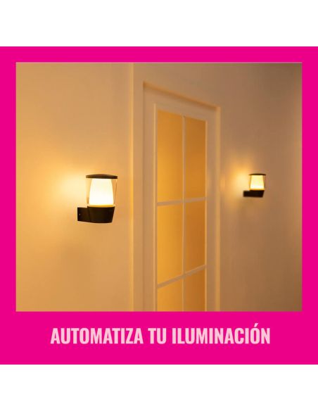 Aplique de exterior Inteligente Elpas a todo color, Wifi, IP44  interior