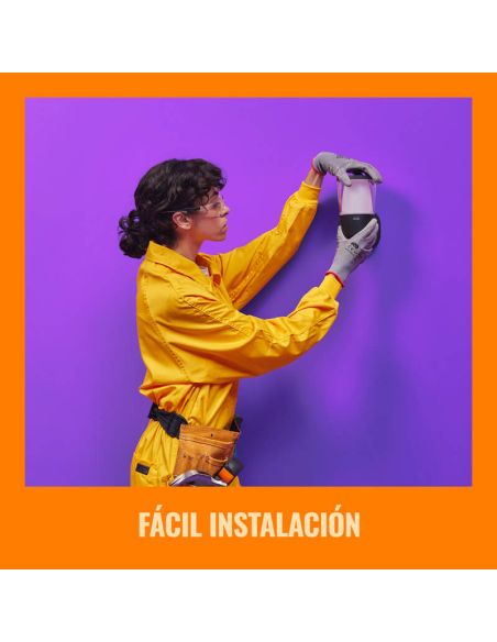 Aplique de exterior Inteligente Elpas a todo color, Wifi, IP44 facil instalación