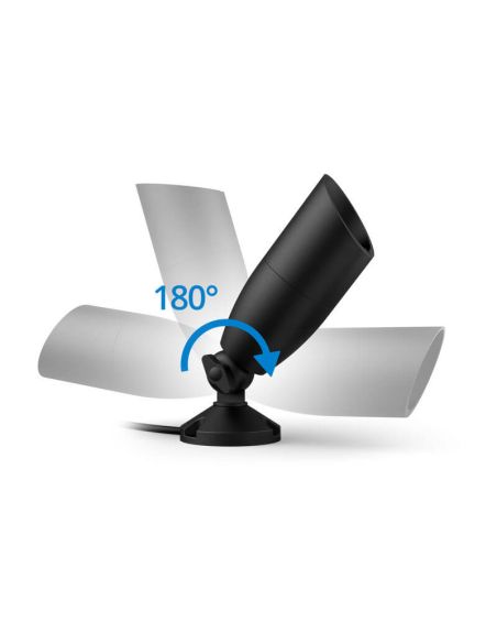 Focos de Suelo Exterior Inteligente con picas de tierra, Spotlight a todo color, Wifi, IP65, 12V Extensión 180º
