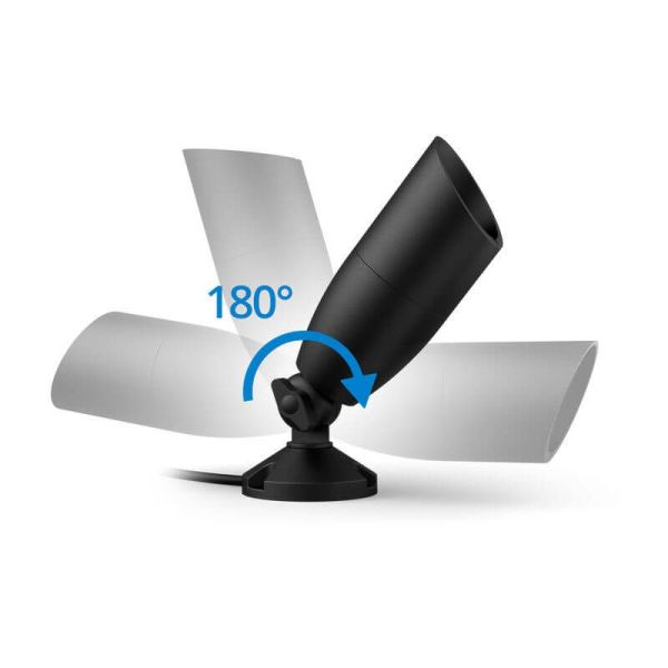 Focos de Suelo Exterior Inteligente con picas de tierra, Spotlight a todo color, Wifi, IP65, 12V Extensión 180º