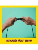 Focos de Suelo Exterior Inteligente con picas de tierra, Spotlight a todo color, Wifi, IP65, 12V - Kit de 2 focos y Extensión