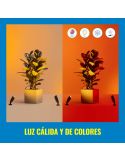 Focos de Suelo Exterior Inteligente con picas de tierra, Spotlight a todo color, Wifi, IP65, 12V - Kit de 2 focos y Extensión am