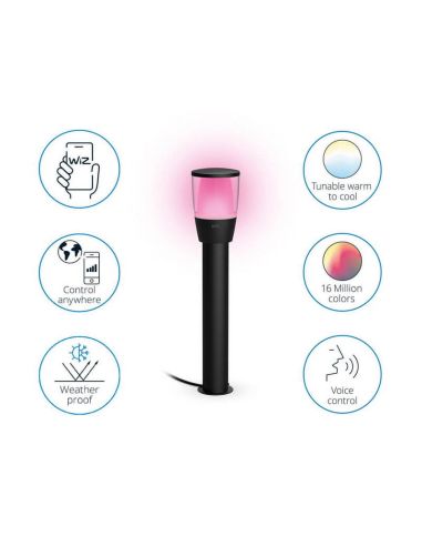 Balizas Inteligentes para Exterior Elpas a todo color, Wifi, IP65 y Expansión para balizas controlable