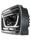 Faro delantero LED Jumbo rectangular homologado 1FE 016 773-101 Hella | LeonLeds Iluminación
