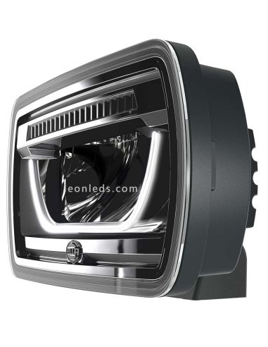 Faro delantero LED Jumbo rectangular homologado 1FE 016 773-101 Hella | LeonLeds Iluminación