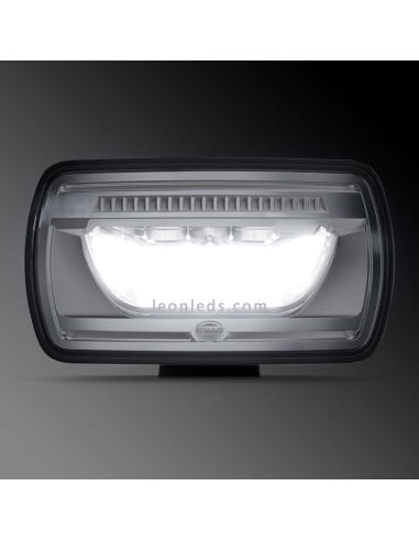 Faro delantero LED Jumbo rectangular homologado 1FE 016 773-101 Hella | LeonLeds Iluminación