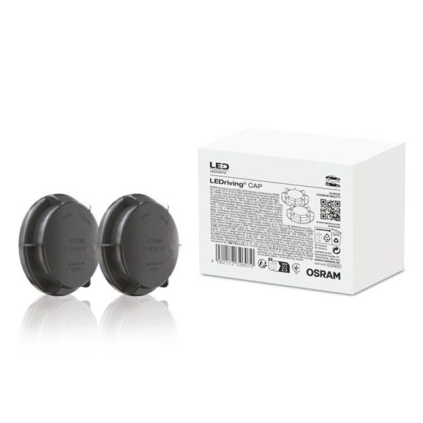 LEDCAP12 Tampa de fecho farol para lâmpada LED H7 Pack 2 unds. Osram | leonleds