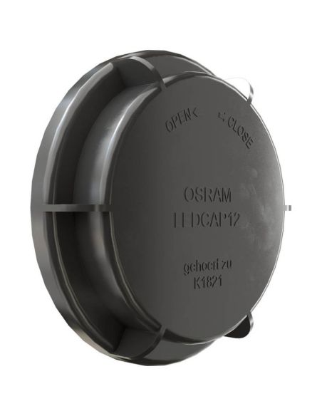 LEDCAP12 Tampa de fecho farol para lâmpada LED H7 Pack 2 unds. Osram | leonleds