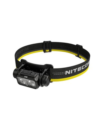 Linterna LED frontal recargable NU43 1400lm carga rápida USB-C | LeonLeds