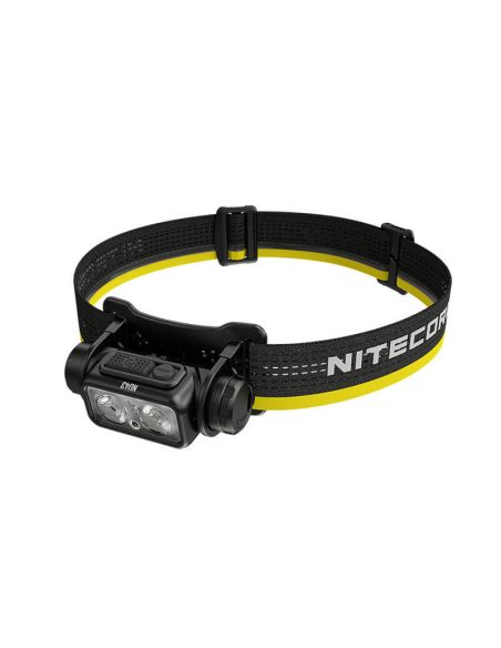 Linterna LED frontal recargable NU43 1400lm carga rápida USB-C | LeonLeds