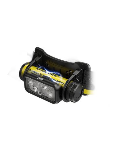 Farol LED recarregável NU43 1400lm Lanterna de visão USB-C de carga rápida | LeonLeds