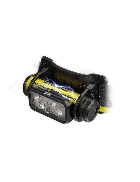 Farol LED recarregável NU43 1400lm Lanterna de visão USB-C de carga rápida | LeonLeds