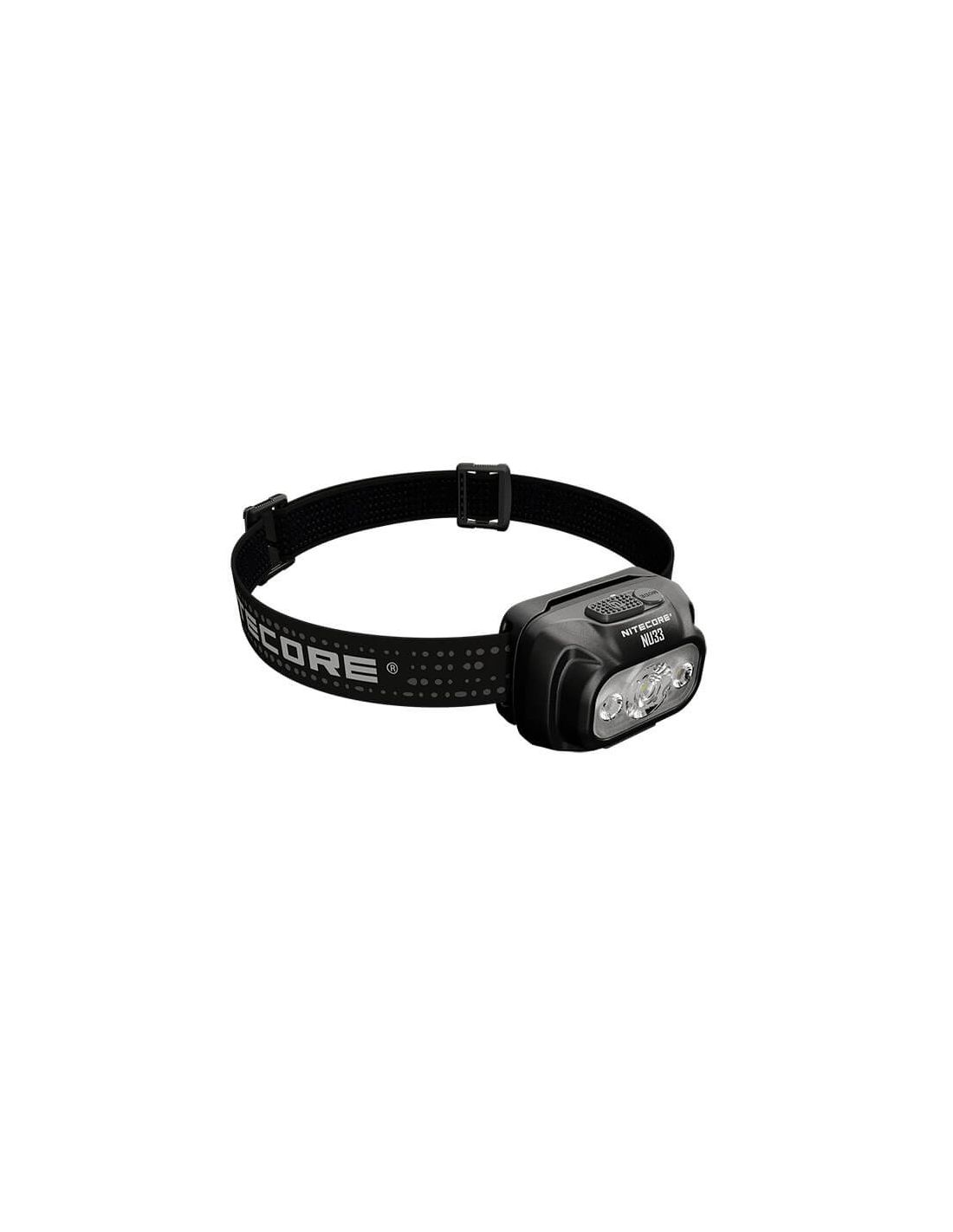 Lampe frontale 2 LED blanches + 1 LED rouge - LedLenser® H19R Core