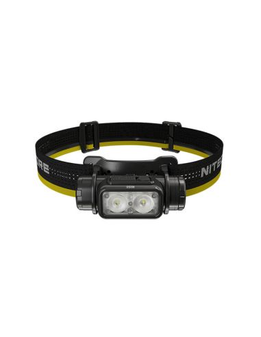 Linterna frontal recargable NU50 carga rápida USB-C 142m | LeonLeds