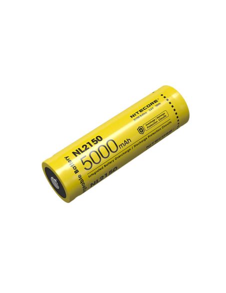 Nitecore NL2150 5000mAh 21700 Bateria recarregável | leonleds