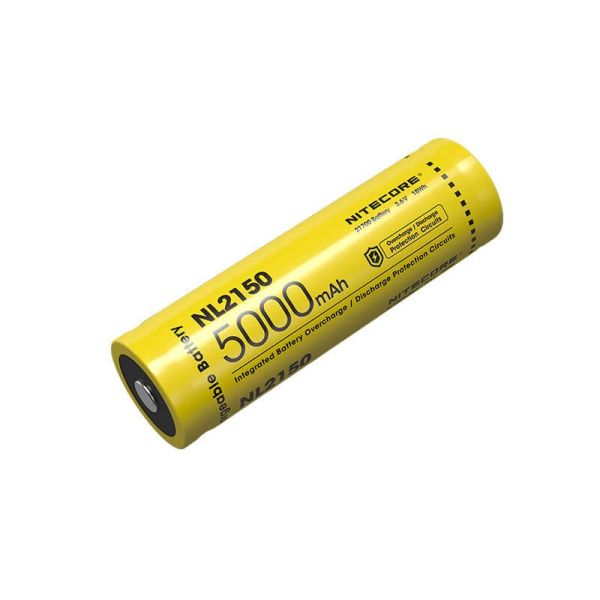 Bateria recargable Nitecore NL2150 5000mAh 21700 | LeonLeds