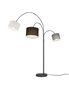 Lampadaire avec 3 abat-jour...