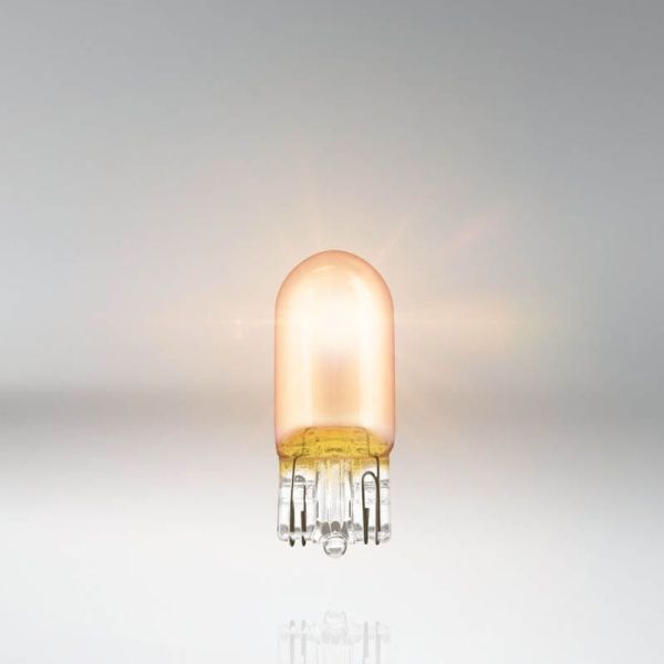 Lâmpada sem tampa Âmbar Halógena Diadema Cromado WY5W 12V (Próxima Geração) 2 Unds. Osram | leonleds