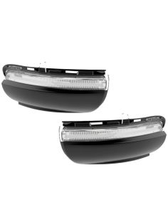 LED piscando dinâmico Acabamento branco para LEDriving LEDDMI 5K0 WT S espelho retrovisor Aprovado Conjunto de 2 Osram | leonled 2