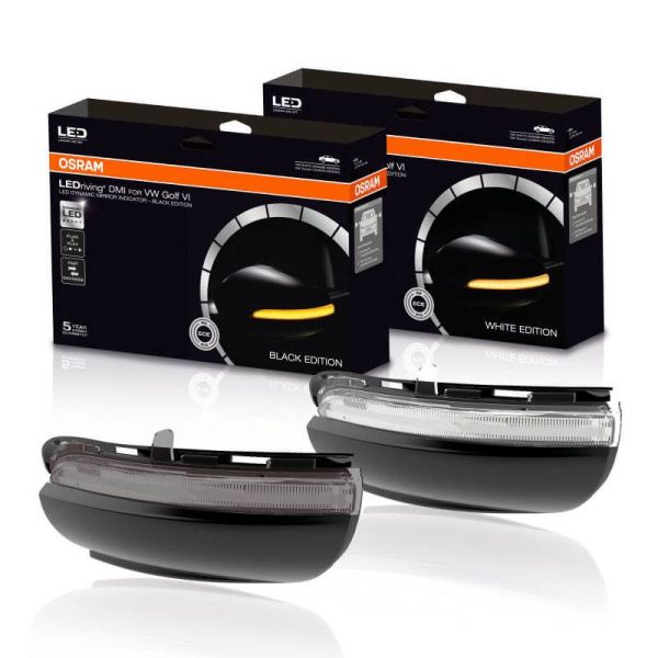 Clignotant dynamique LED blanc pour rétroviseur LEDriving LEDDMI 5K0 WT S Approved Lot de 2 Osram | leonleds