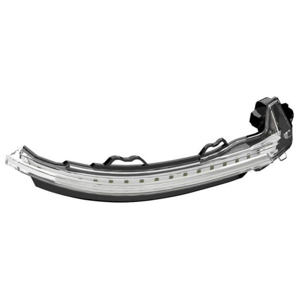 Clignotant dynamique LED Finition blanche pour rétroviseur LEDriving LEDDMI 8W0 WT S Homologué Audi A4 B9 A5 F5 Osram | leonleds