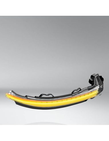 LED intermitente dinâmico Acabamento branco para espelho retrovisor LEDriving LEDDMI 8W0 WT S Aprovado Audi A4 B9 A5 F5 Osram | 