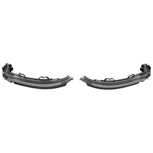 Clignotant dynamique LED Finition noire pour rétroviseur LEDriving LEDDMI 8W0 BK S Homologué Lot de 2. Audi A4 A5 Osram