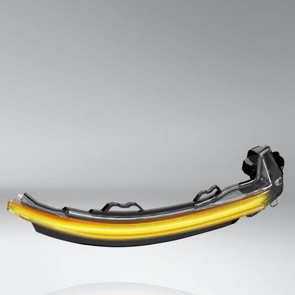 Clignotant dynamique LED Finition noire pour rétroviseur LEDriving LEDDMI 8W0 BK S Homologué Lot de 2. Audi A4 A5 Osram