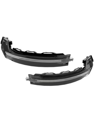 Intermitente dinámico LED para retrovisor acabado Negro LEDriving® LEDDMI 8V0 BK S Homologado Set de 2. Audi A3 8V Osram