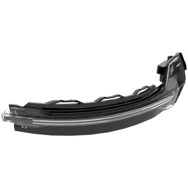 Clignotant dynamique à LED pour rétroviseur fini en noir LEDriving® LEDDMI 8V0 BK S Approuvé Lot de 2. Audi A3 8V Osram