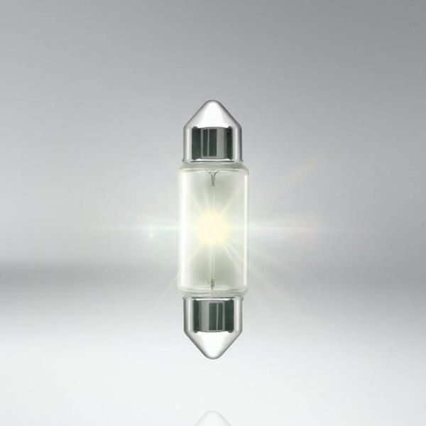Bombilla Halogena C5W Ultra Life 12V 2 Unds. 6418ULT-02B 5W 35mm Osram | LeonLeds