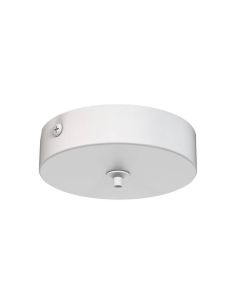 Florón de techo para Lámparas colgantes Colección Elsa 1 Luz, de metal blanco, oro, cromo, negro Ø 10cm -Configurable-