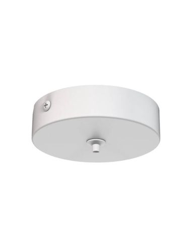 Florón de techo para Lámparas colgantes Colección Elsa 1 Luz, de metal blanco, oro, cromo, negro Ø 10cm -Configurable-
