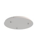 Florón de techo para Lámparas colgantes Colección Elsa 3 Luces, de metal blanco, oro, cromo, negro Ø 52cm -Configurable-